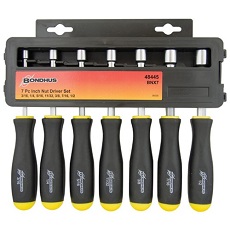 Standard (SAE) 7 Piece Nut Driver Set